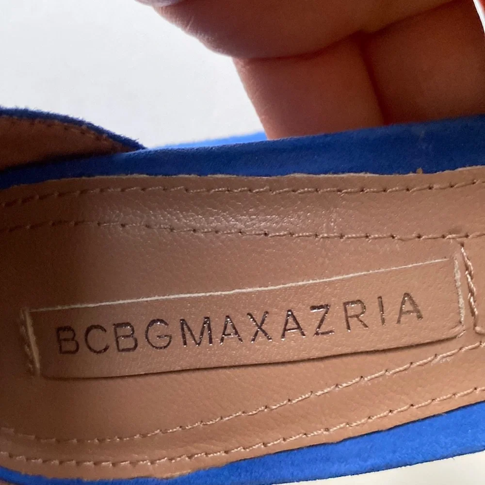 BCBGMaxAzria Blue Elegant Heels - Picture 7 of 7